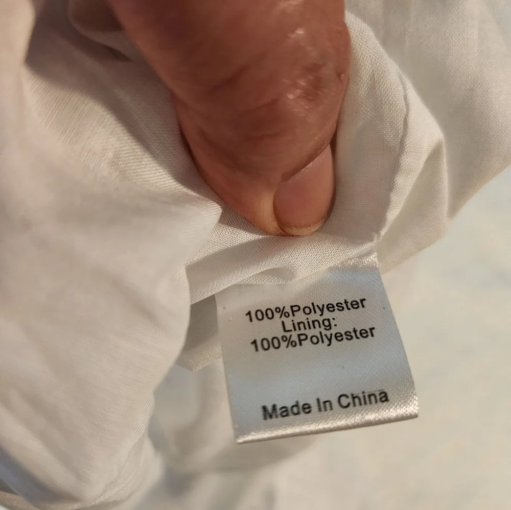 Tuckernuck White Textured Button-Down Top - Picture 12 of 12